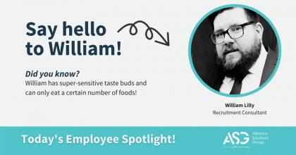 William is a Recruitment Consultant in our Skilled Manufacturing practice area.